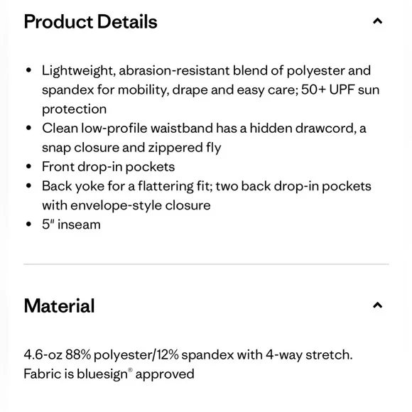 Patagonia Happy Hike 5” Inseam Stretch Shorts Womens Size 4 - Picture 7 of 9